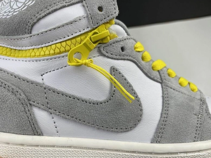 Cheap Husky Smoke Switch Air Jordan 1 High CW6576-100 Light 0810